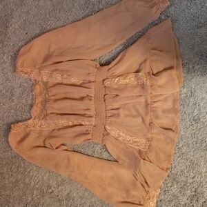 Candie's Beige Lace Chemise